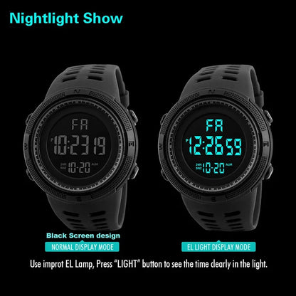Men's Sports Digital Watches for Man