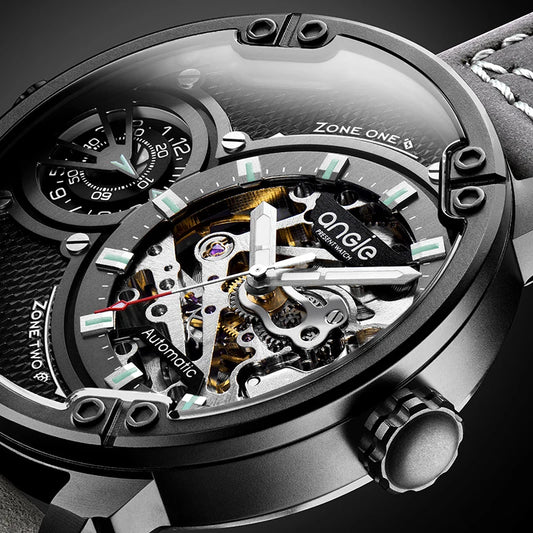 Waterproof Leather Starp Watch For Men