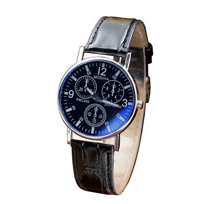 Pure Leather Belt Watch For Men