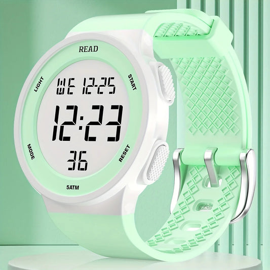 Waterproof Sports Digital Watch For Women